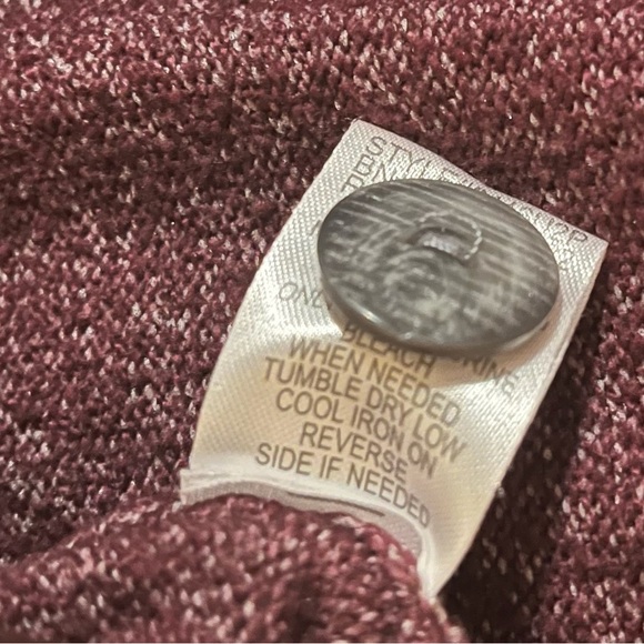 Fortune + Ivy Maroon Sweater - Picture 6 of 7